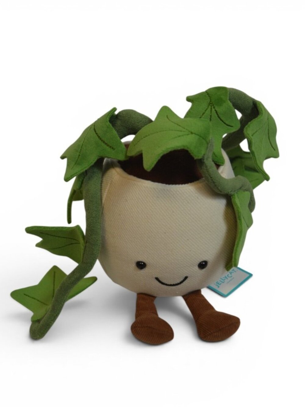 Jellycat Amuseables Potted Ivy Plush NWT Authentic Plant Pot Soft Toy Gift